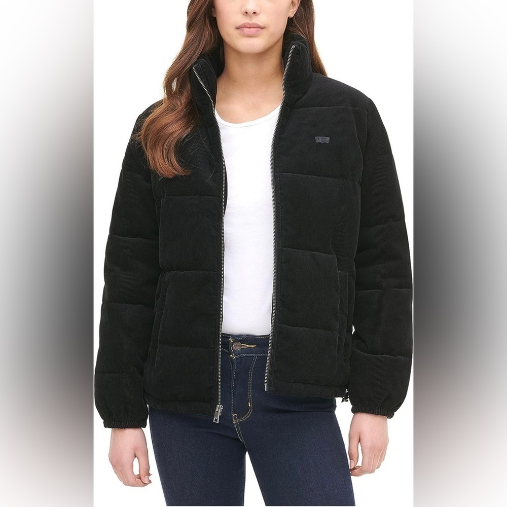 Levi's Black Puffer Jacket
